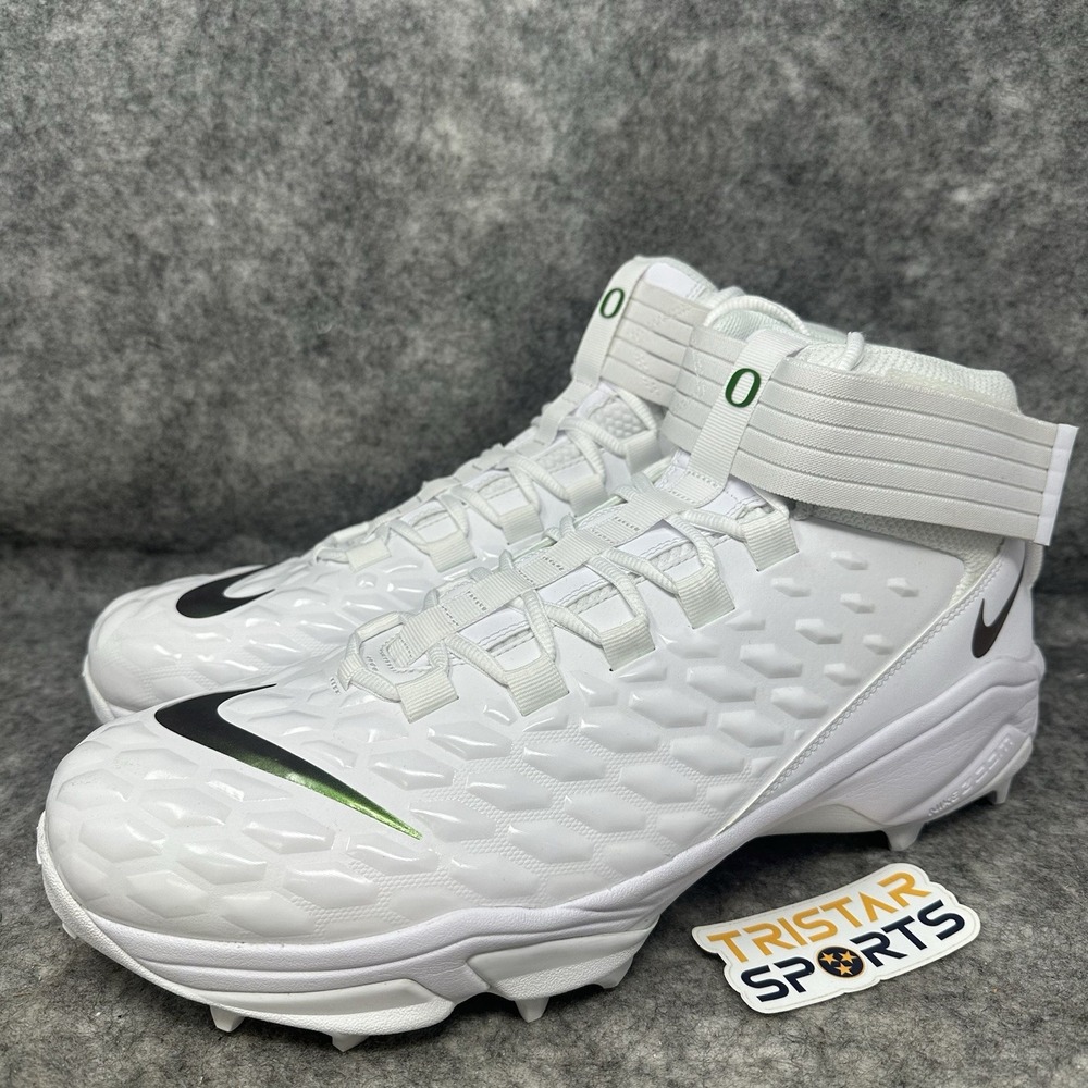 Oregon Ducks Football Cleats Mens 17 Nike Force Savage Pro 2 Shark CI9904-107